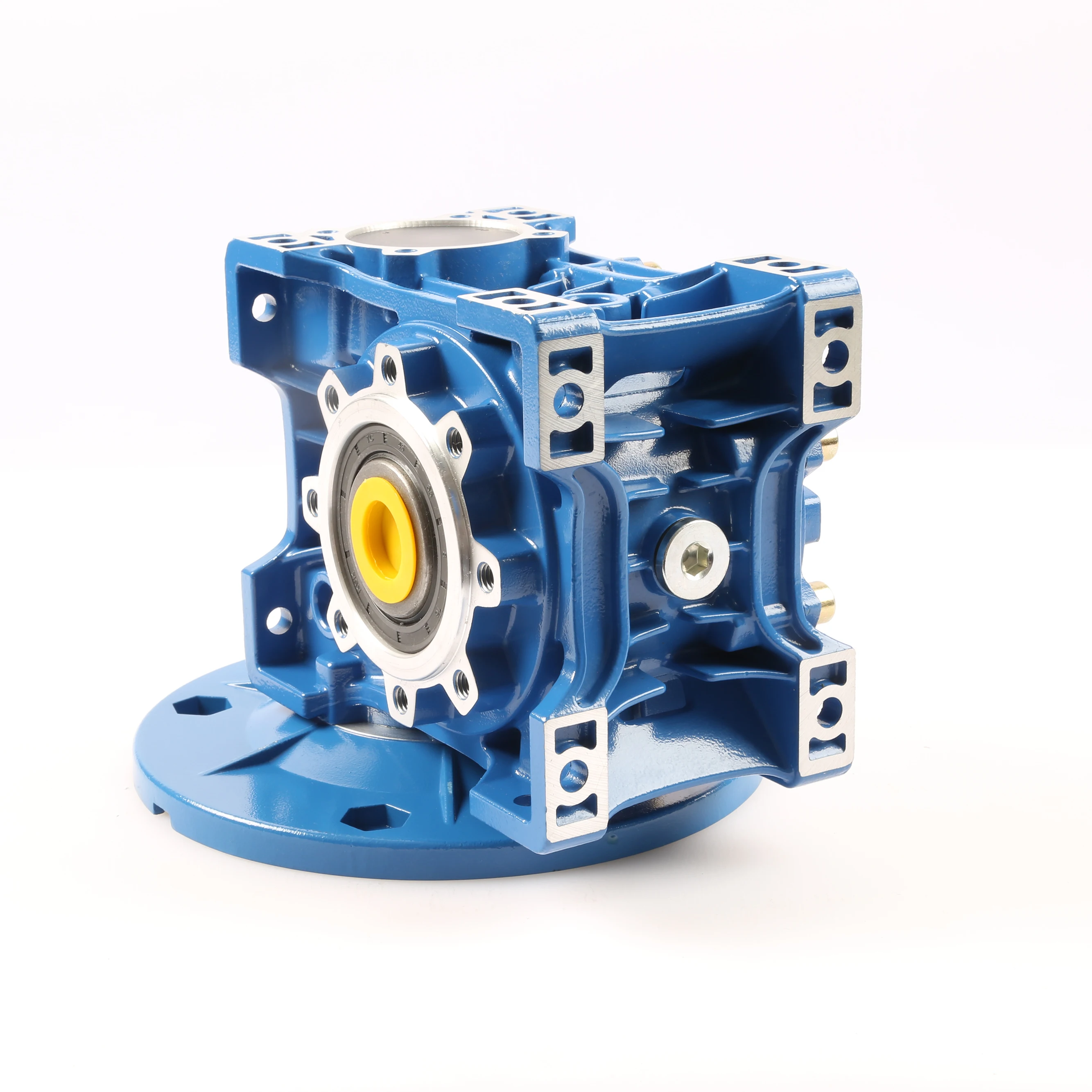 Worm Gear Reducer, Worm Gearbox, Relação de velocidade 90 RV70, Output Shaft, China