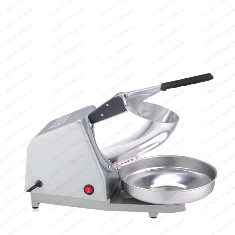 

Small double knife ice crusher snowflake shaving machine milk tea shop high power smoothie machine smoothie machine