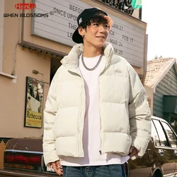 Doudoune à col montant en duvet de canard blanc pour hommes et femmes, manteau chaud épaissi, veste brodée à carreaux,-20 ℃, hiver, 90%, nouveau, 2023