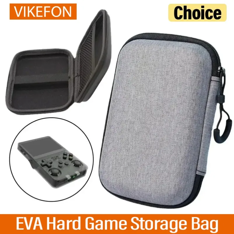 VIKEFON Schutzhülle Für R36S/R35S EVA Hard Game Lagerung Tasche Schützen Fall Spielkonsole Lagerung Box Spiel Zubehör