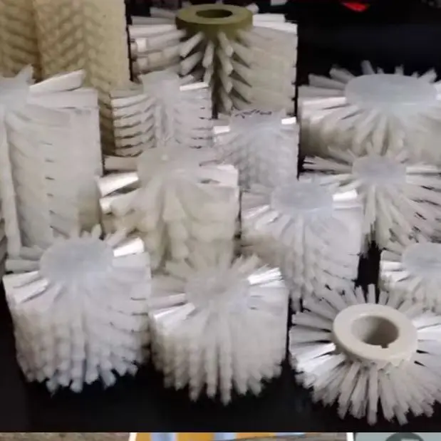 

Industrial brush roller drum hollow plastic customized link