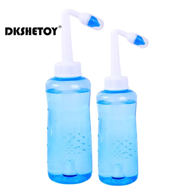 300/500ml butelki do płukania nosa dorośli dzieci ochraniacz nosa nieżyt nosa podkładka do nosa unikaj alergicznego nieżytu nosa Neti Pot