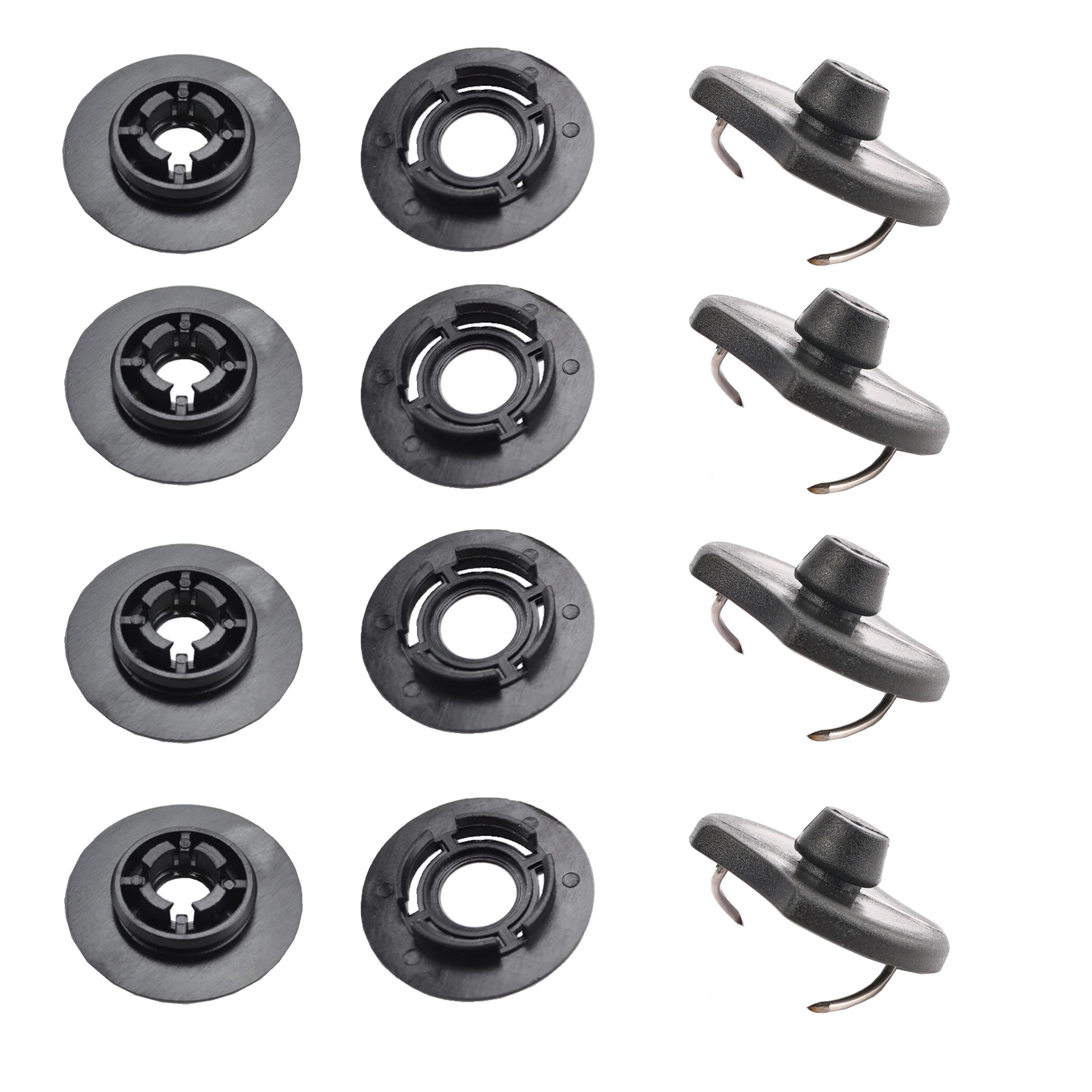 For VW Beetle Caddy CC Eos Golf VW Jetta Sharan Tiguan Touran TOUAREG UP CAR MAT CLIPS FLOOR HOLDERS FIXING CLAMPS RETAINER GRIP