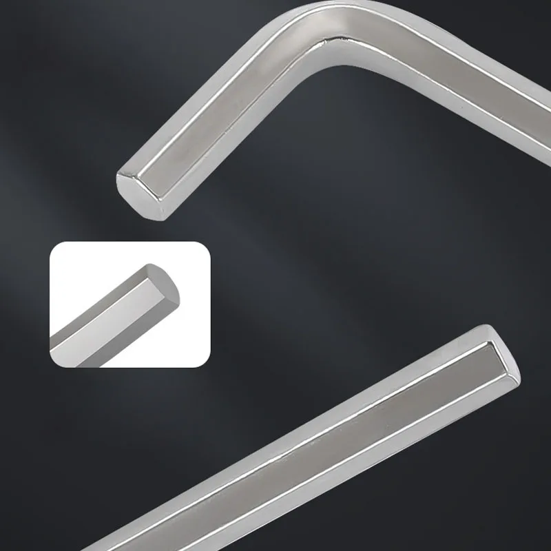 Zware Vernikkelen Inbussleutel 22/19/17/16/14/12mm Hex Allen Groot Model Hoog Koppel Professionele Inbussleutel Bit