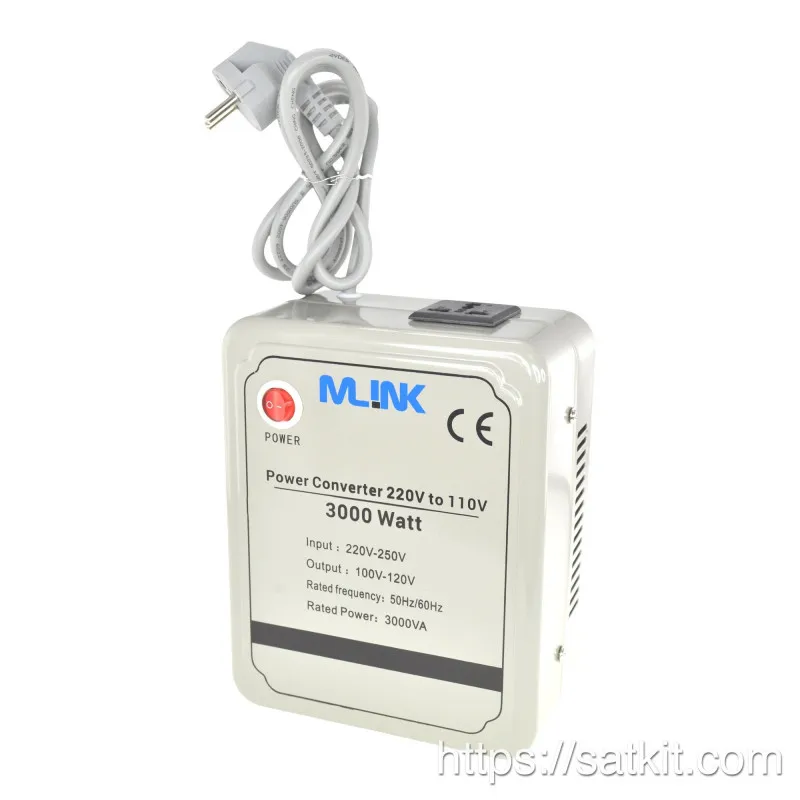 Power Converter 220v To 110v Transformer 3000w Maximum Power