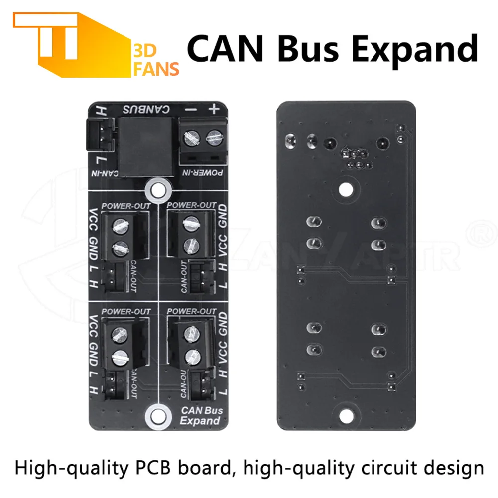 Mellow CanBus Expand Board For Klipper/Reprap Firmware Multi-Can Tool Board Connection For Sht36 SB2040 Super Fly Pi Board