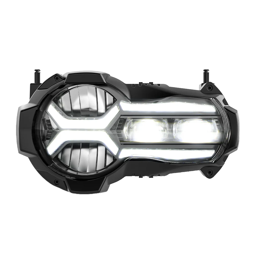 Emark Approved 12V New R1200GS Motorcycle Headlamp Hi/Lo Beam DRL Projector Lamp for R1200 GS 2014 2019