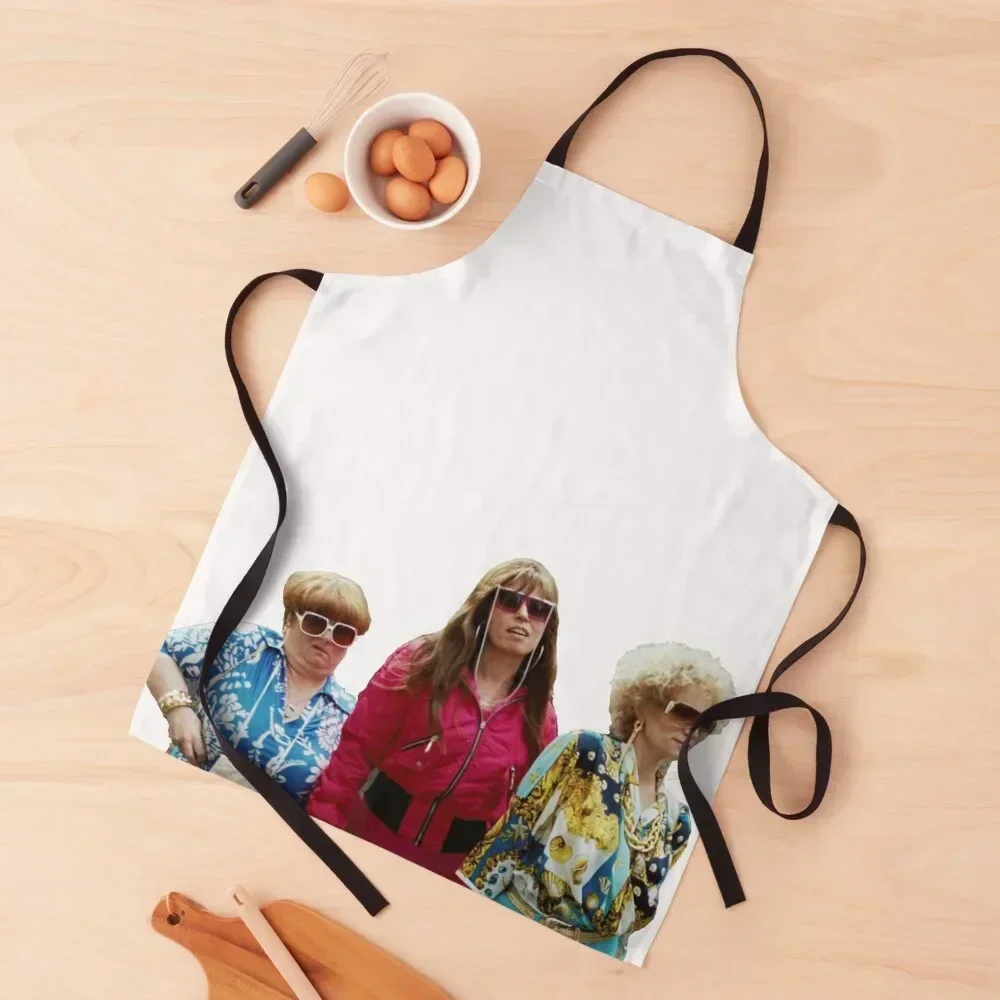 

Kath and Kim: Kath, Kim & Sharon Apron Women's Dress kindergarten teacher Things For Kitchen Nursing Apron