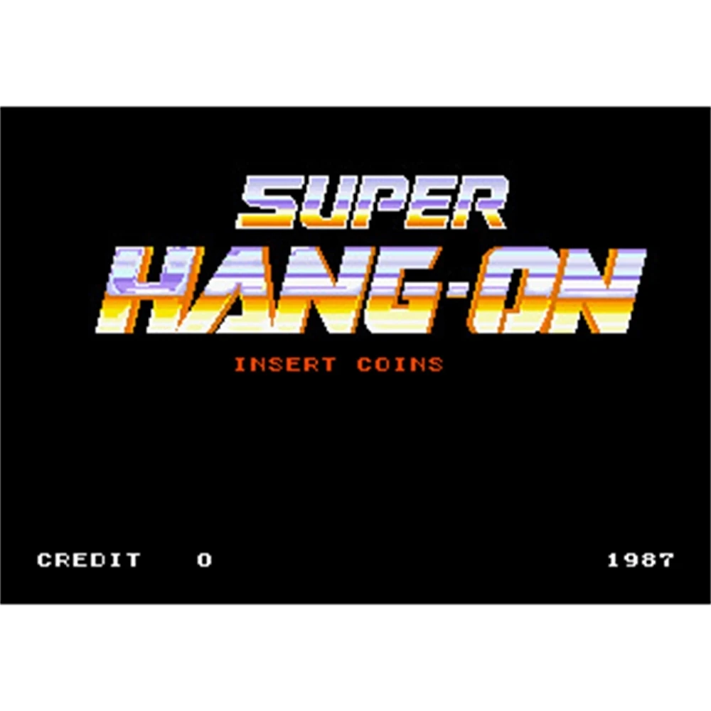 Super Hang On  16  bit MD Game Card For Sega Mega Drive For Genesis Drop Shipping