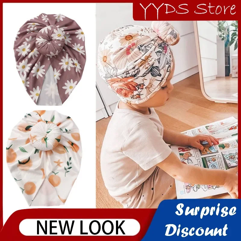 

Princess Printed Baby Turban Cap for Newborns, Infants and Toddlers