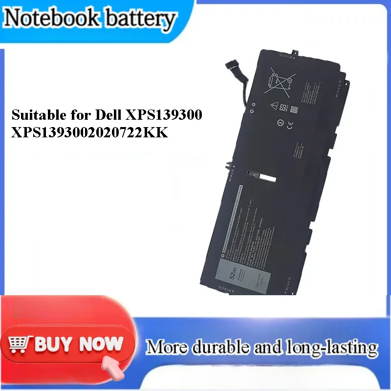 [NEW] for XPS 13 9300 2020 722KK Notebook Battery Large Capacity