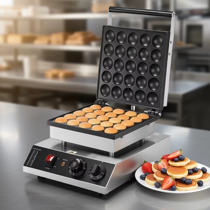 Mini pancake maker, commercial electric pancake maker, adjustable temperature, baking equipment 2
