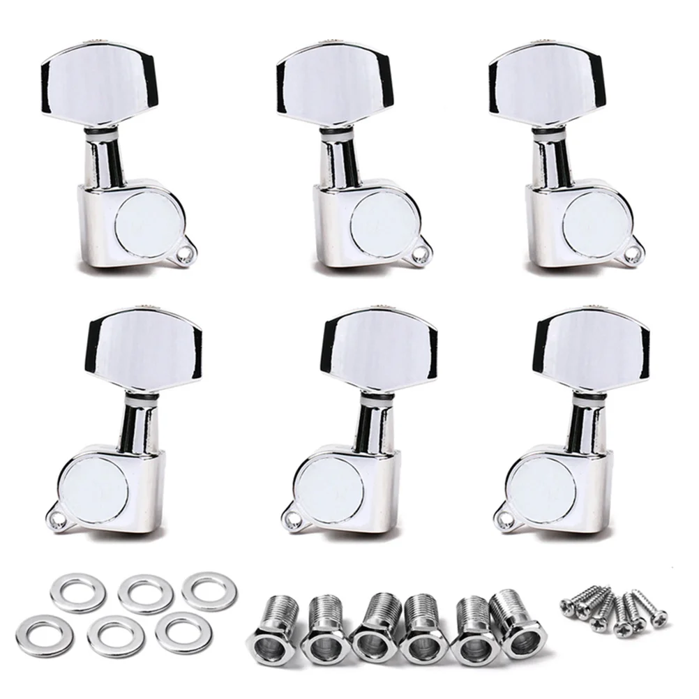 

3l3r Guitar Machine Heads Tuning Pegs for Electric Acoustic Steel String Banjo Tuner Key Never Used Accessory Set