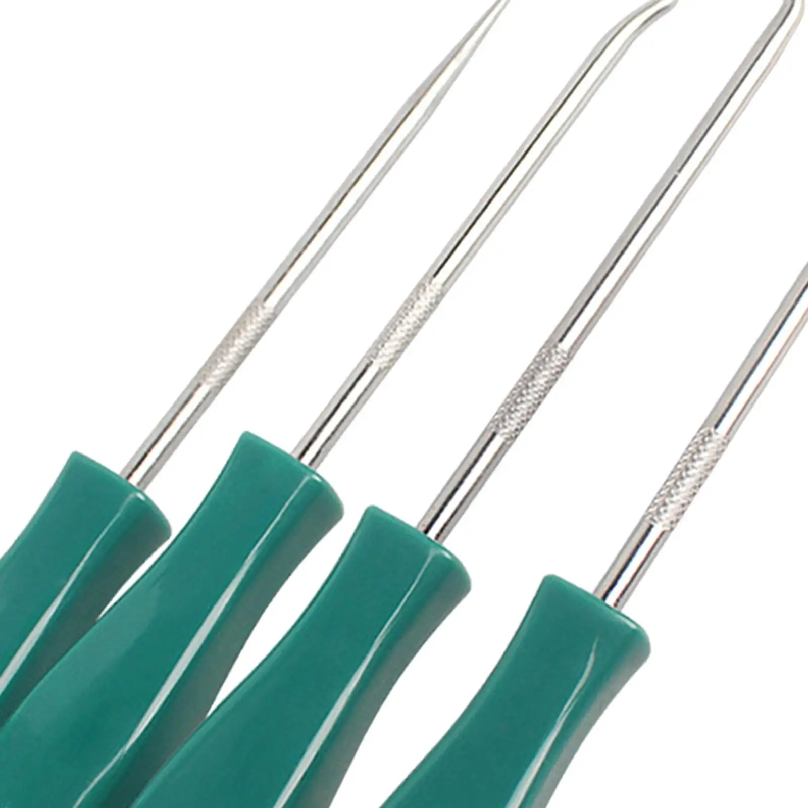 4Pcs Automotive Pick and Hook Set Manual Tool Comfortable Grip Removal Tool
