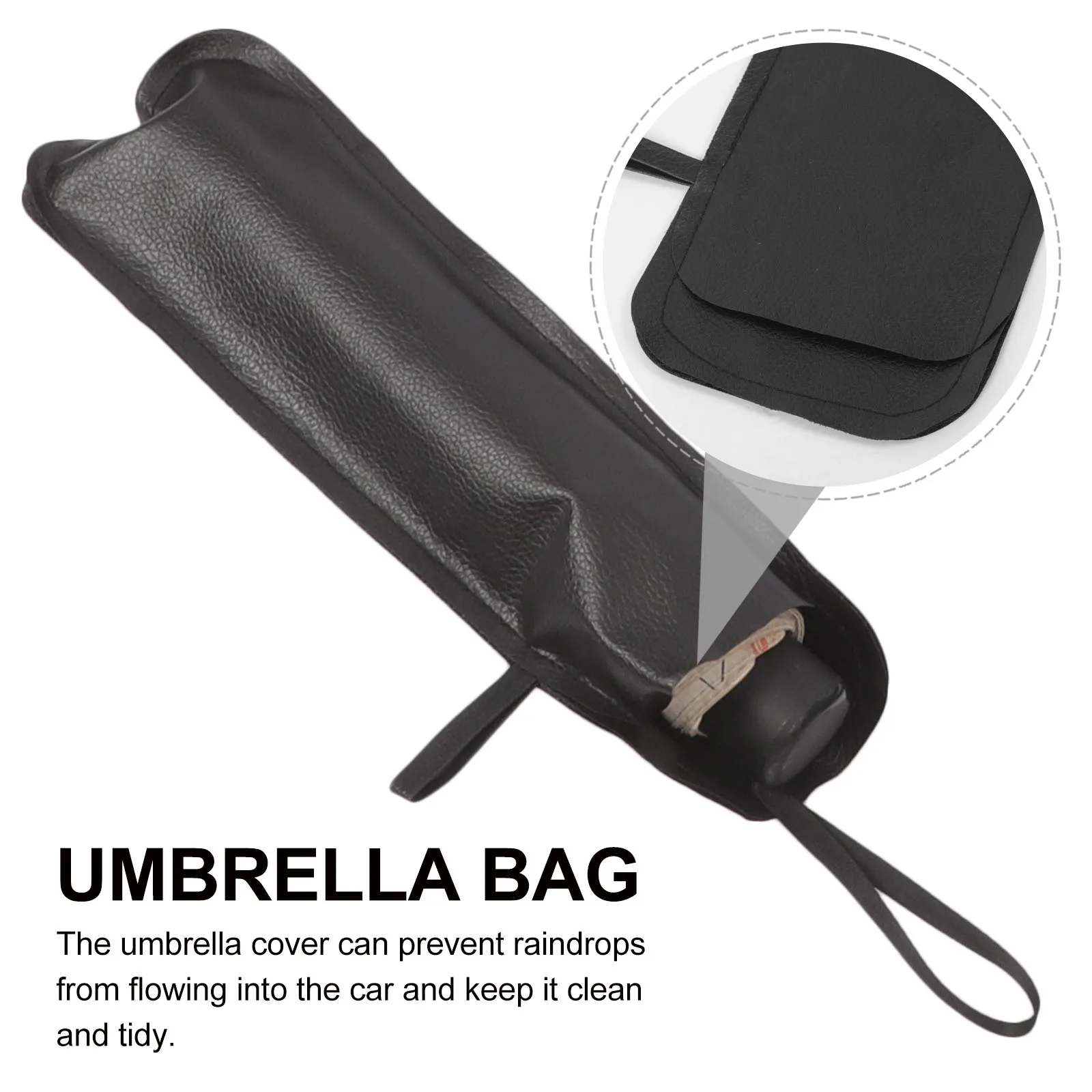 

2Pcs Umbrella Storage Bag Folding Protective Umbrella Cover Portable Waterproof Lightweight Compact for Travel Outdoor Use