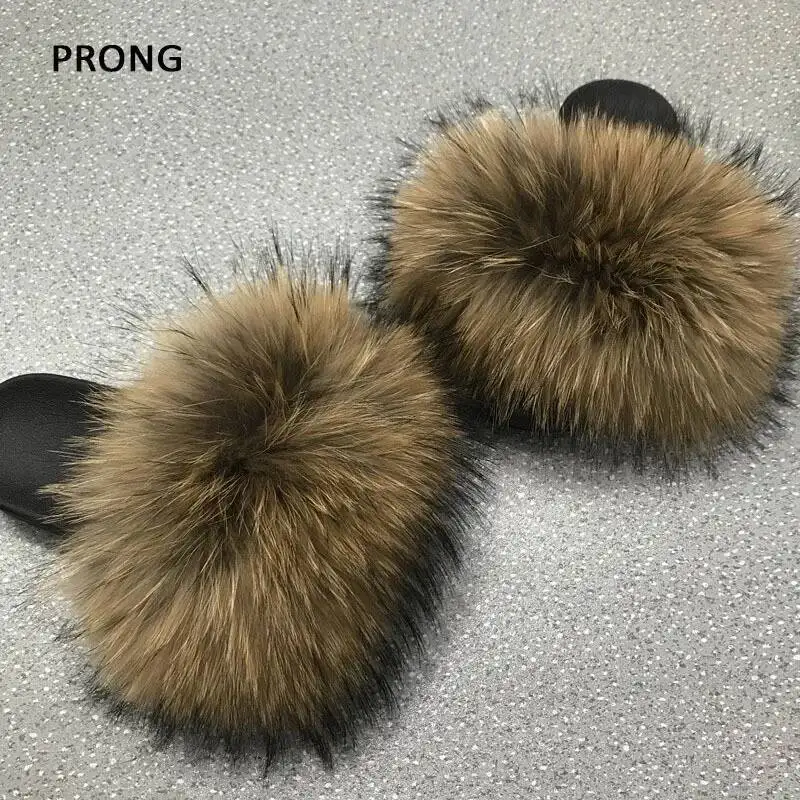 

Пушистые меховые тапочки из натурального лисьего меха, шлепанцы для женщин, летние шлепанцы на подошве из ПВХ, сандалии, женская обувь с открытым носком, тапочки