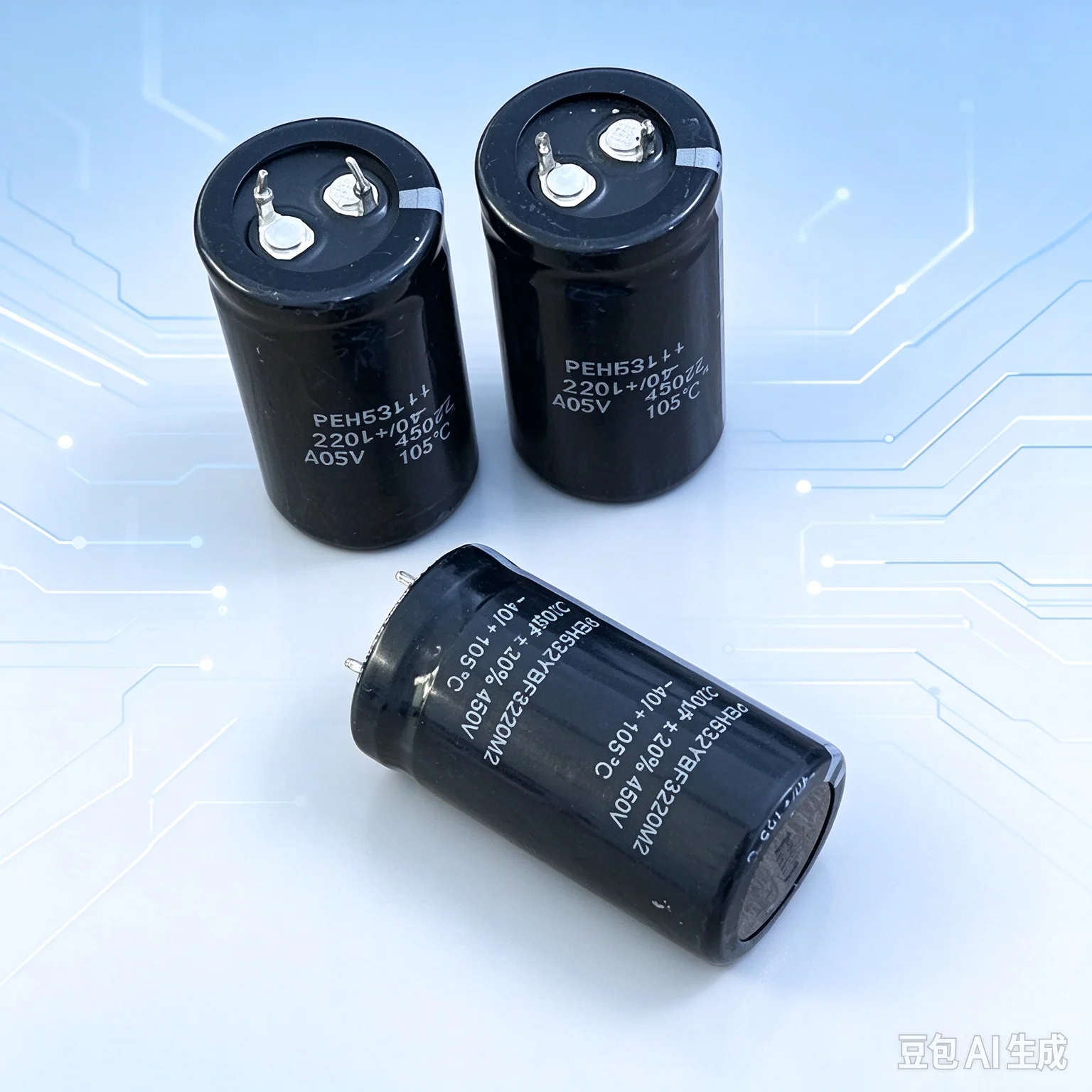 Pulled for RIFA PEH532 220UF 450V HiFi Tube Amp Filter Capacitor  10pcs