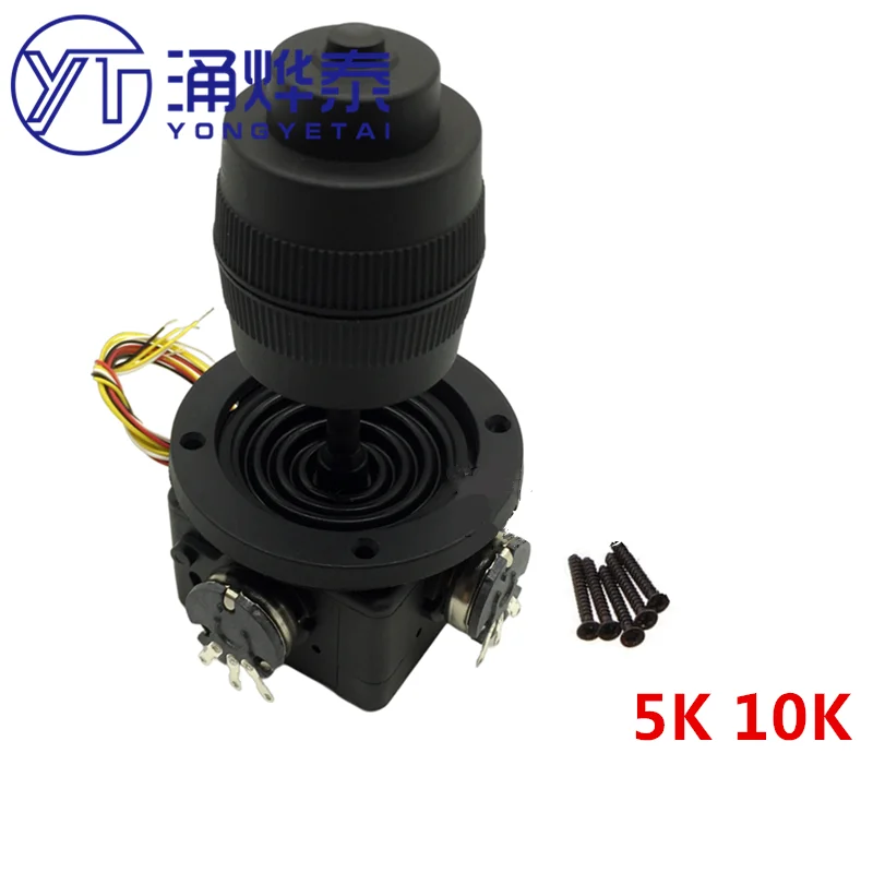 

YYT Rocker potentiometer JH-D400X-R2 R4 four-dimensional sealed resistance 5K10K with button joystick rocker