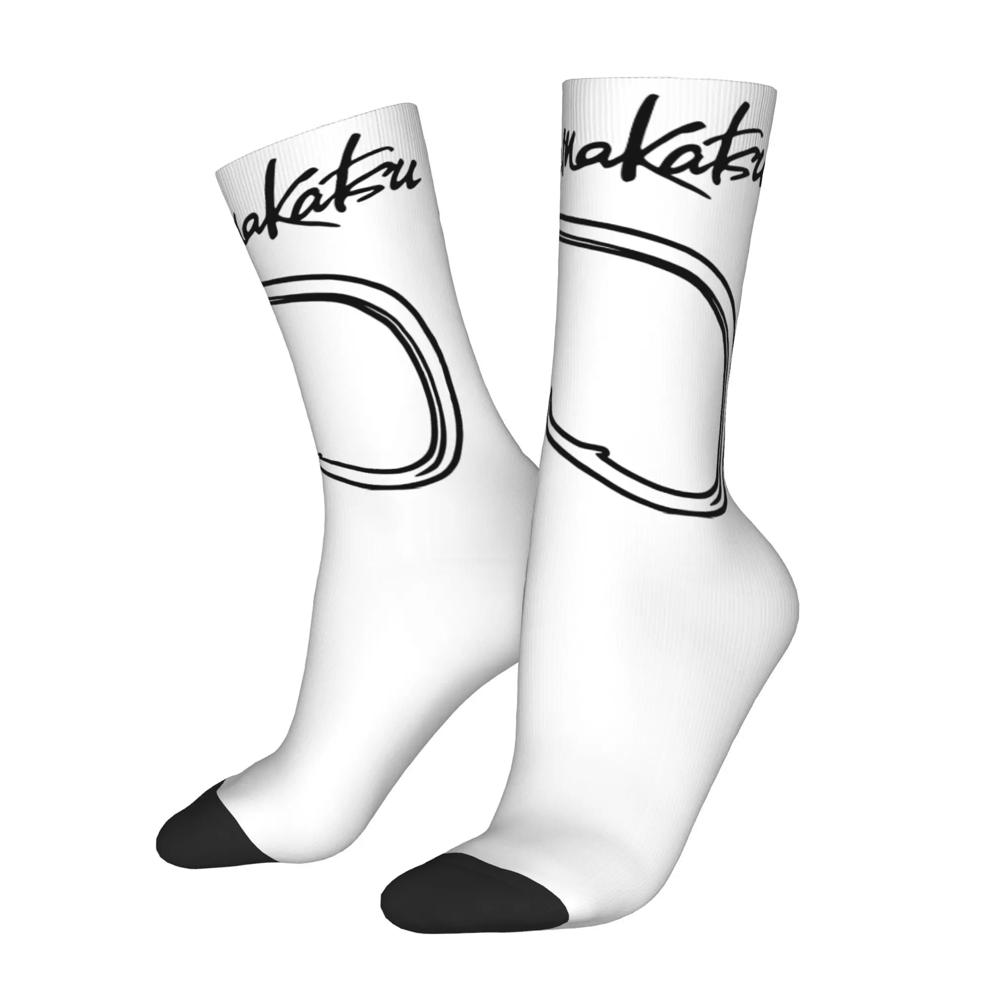 

Vintage Gamakatsu Black Fishing Men's Socks Unisex Street Style Crazy Crew Sock Gift