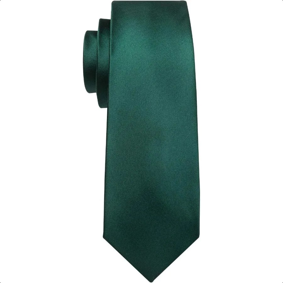 Barry.Wang простые мужские шелковые галстуки, удлиненный галстук с пятнами для свадьбы, деловой носовой платок, набор запонок, однотонные цвета