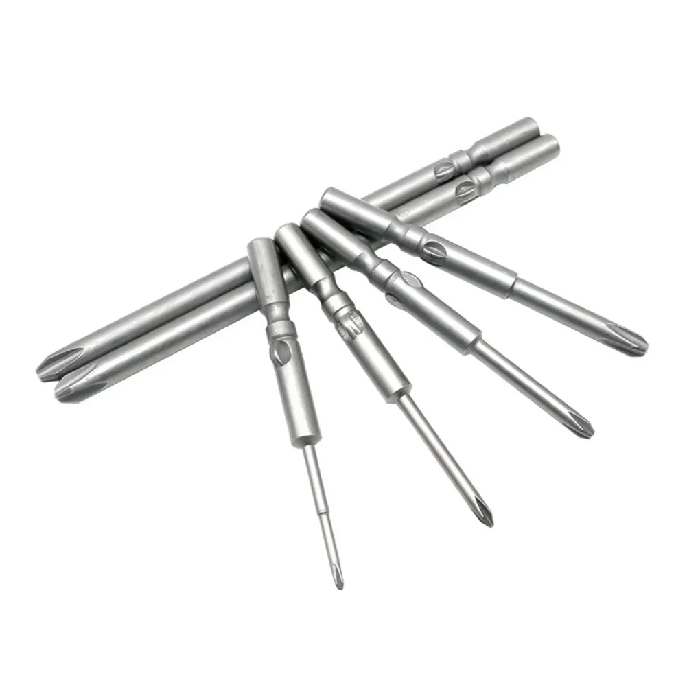 4mm Long Magnetic 800 Round Shank Electric Screwdriver Bit Cross Screwdriver Bits PH00 PH0 PH1 PH2 Hand    Tools