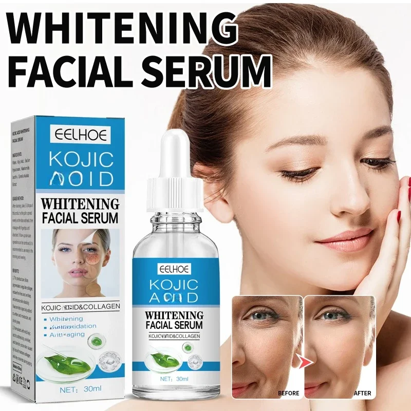 

Whitening Facial Essence Fading Fine Lines Dark Spots Anti wrinkle Face Firming Anti Aging Moisturizing brighten Skin care Serum