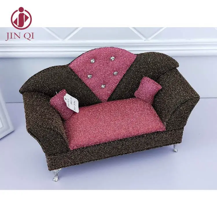 

Jin's jewelry box sofa European jewelry display small place ring jewelry props receive a case