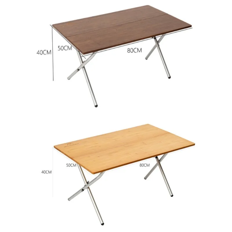 Direct Sale Camping Outdoor Folding Table Nan Bamboo Folding Table Portable Picnic Table Accessoire Plegables Tipo Maleta Home