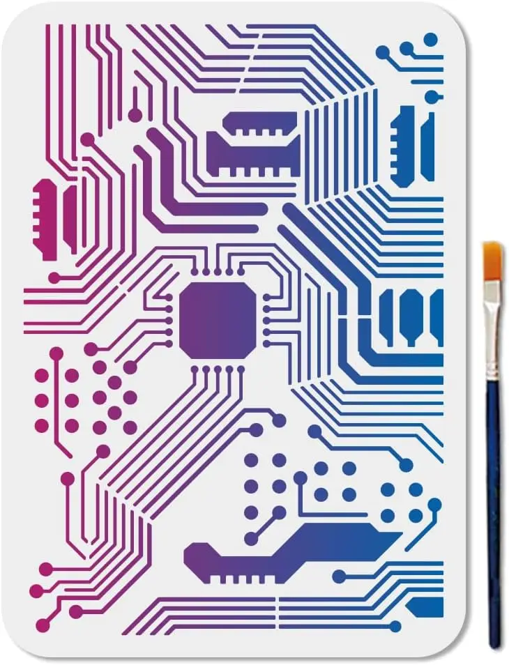 Circuit Board Stencils for Painting