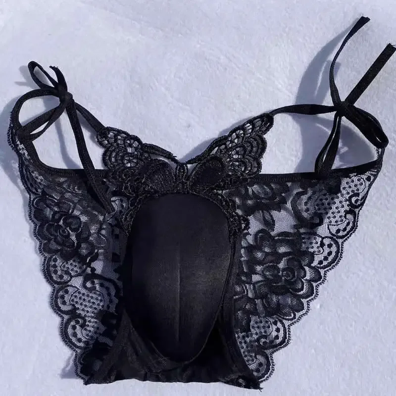 Camel Toe Control Panty Hiding Gaff Fake Vagina Underwear Crossdresser Transgender Shemale Ladyboy Lace Briefs Adjustable