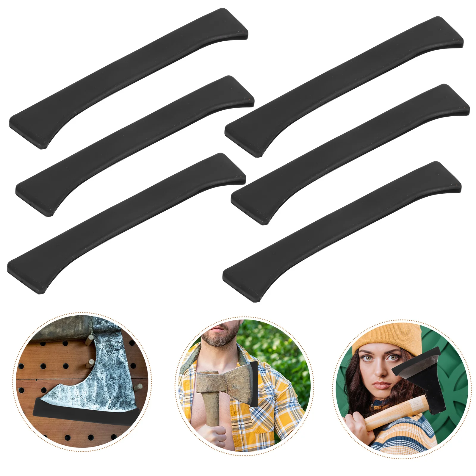 

10 Pcs Ax Set Camping Hatchet Axe Handle Guard Gardening Axes Throw Cover Protector Tool Carpentry Blade Protective Hatchets