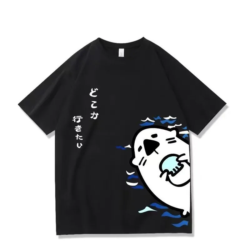Project Sekai Hanasato Minori Printed Cotton T-shirt Men Women Unisex Summer Short-sleeved Streetswear Tops Game T-Shirts gallery 2