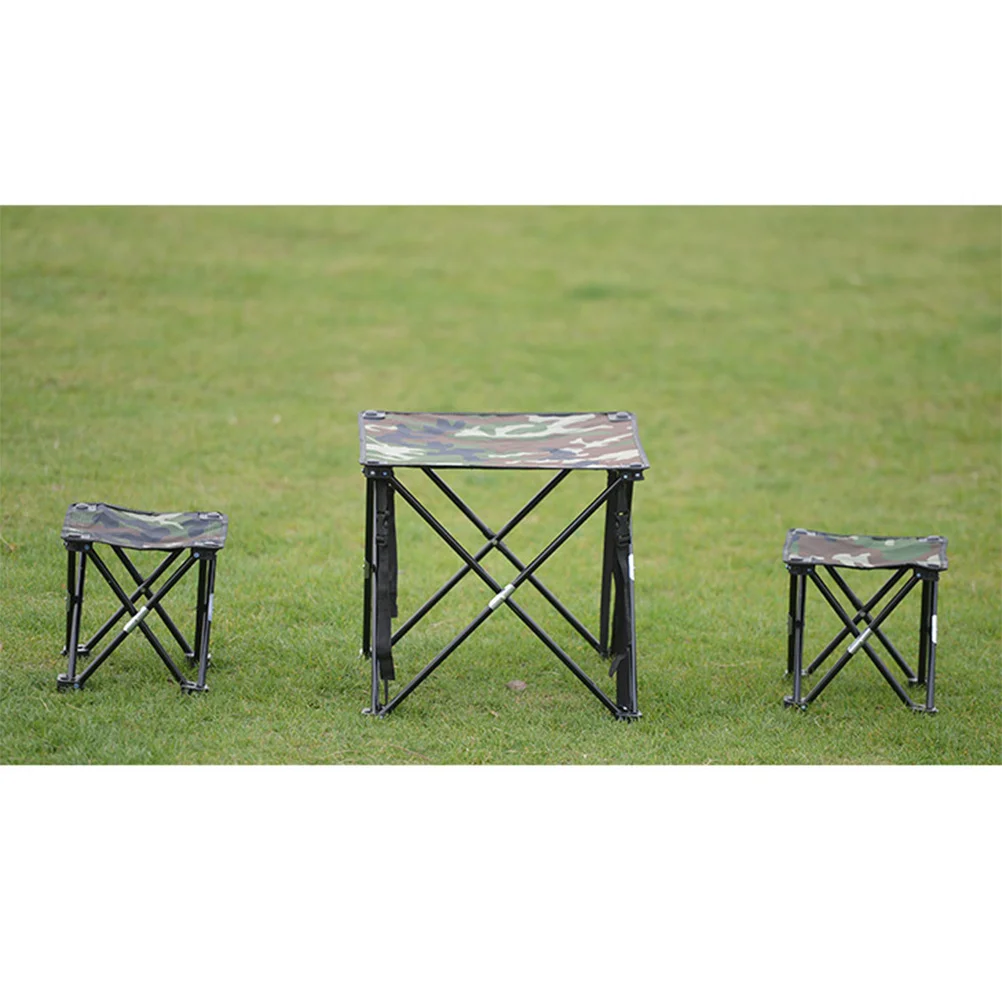 

Large Camouflage Portable Fishing Chair Multifunctional Folding Stool for Camping Hiking Travel Fishing Gear Camping Stool Seat