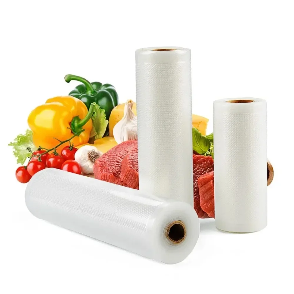 1 Roll Vacuum Sealer Bags, Food Vacuum Sealer Bags For Vac Storage Meal Prep Sous Vide, Food Preservation Sealed Bag,