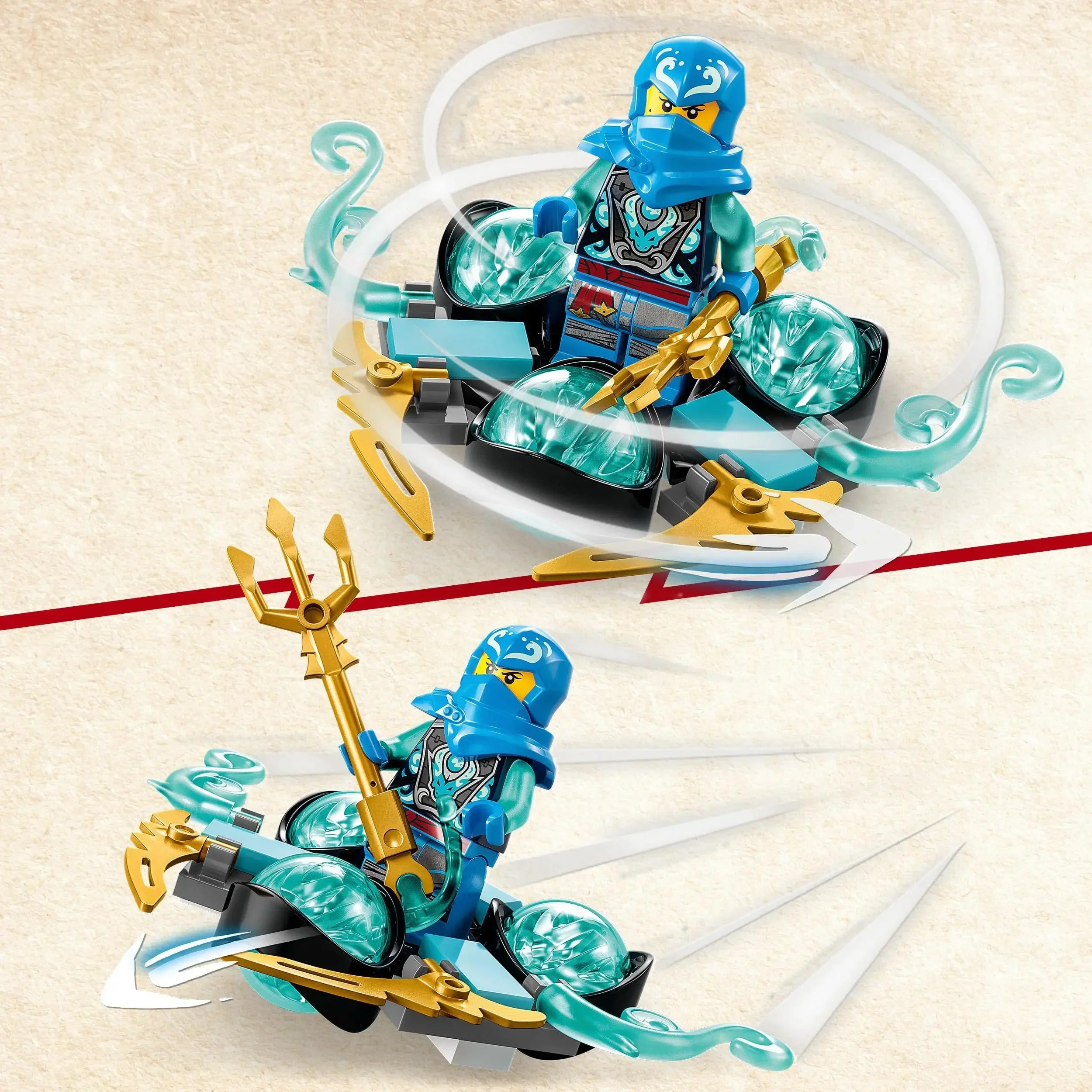 LEGO NINJAGO NYA's Dragon Power Spinjitzu Drift 71778 Brinquedo