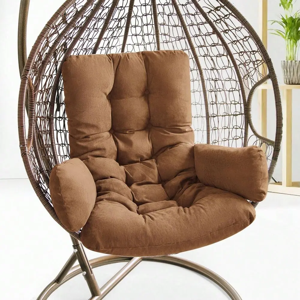 

Hammock Swing Chair Cushion Soft Velvet Hanging Egg Chair Pads Basket Seat Cushion Pillow For Indoor Outdoor
