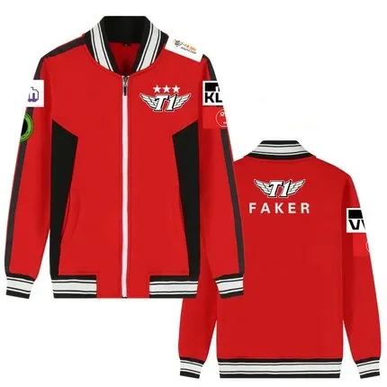 Juego LOL World Champion SKT T1, uniformes para jugadores del