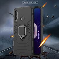 For Huawei Nova 3 3i 3e 4 4e 5 5i 5T 6 7 8 Pro SE Phone Case, Silicone TPU and Hard PC Cover Magnet Stand Rotation Ring