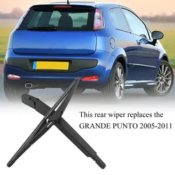 Rear Windshield Windscreen Wiper Arm Tailgate Window Rain Brush Fiat Grande Punto 2005-2011