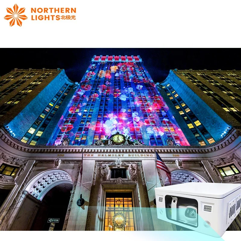 Large Outdoor 3d Hologram Projector Advertising Hologram 3D Projector Video Machine Immersive Projection System
