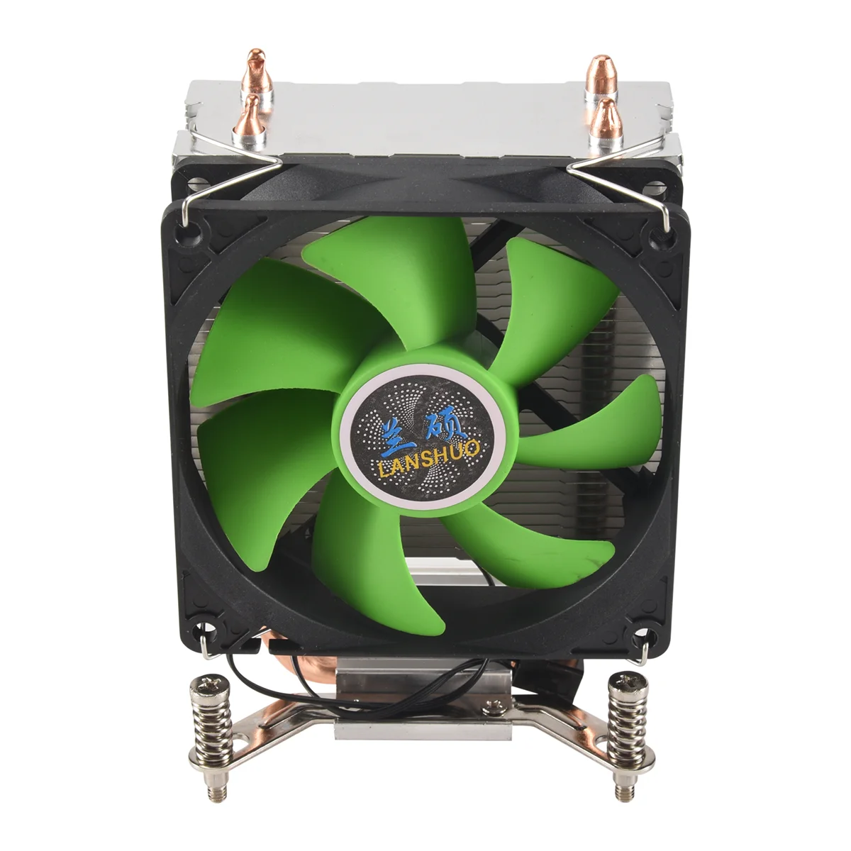 A51I CPU Cooler 2 Heat Pipes Ultra Quiet Cooler Fan CPU Radiator for LGA 2011 X79 X99 X299 (3Pin Single Fan)