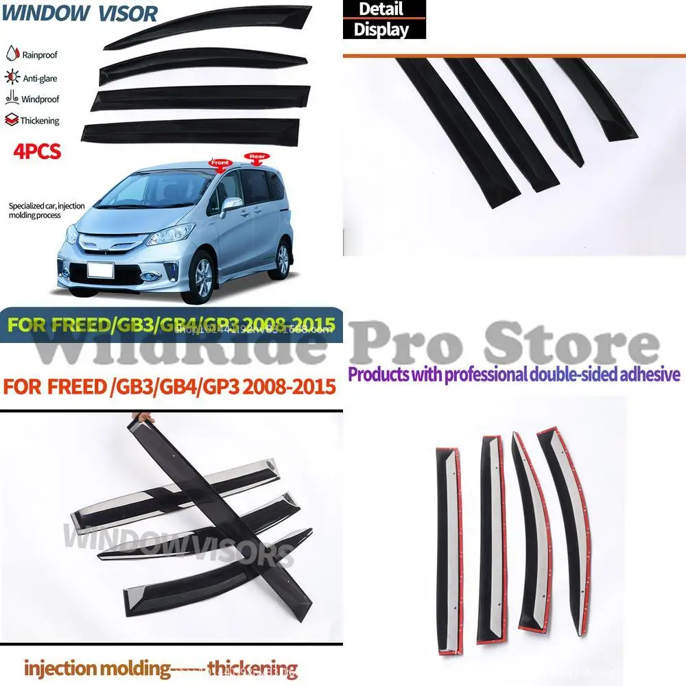 

1 set For Honda Freed Rain Guard Window Visor for GB3 GB4 GP3 2008-2015