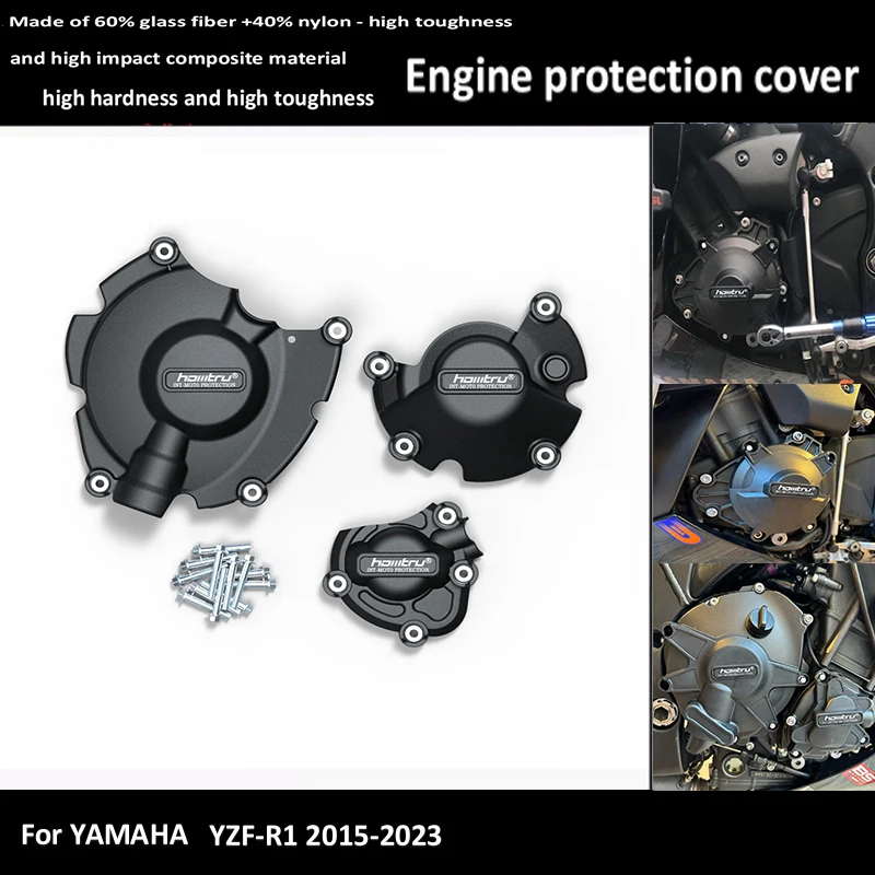 

For YAMAHA YZF R1 2015-2023 Engine Cover Motorcycle Alternator Clutch Protection Cover Accessories