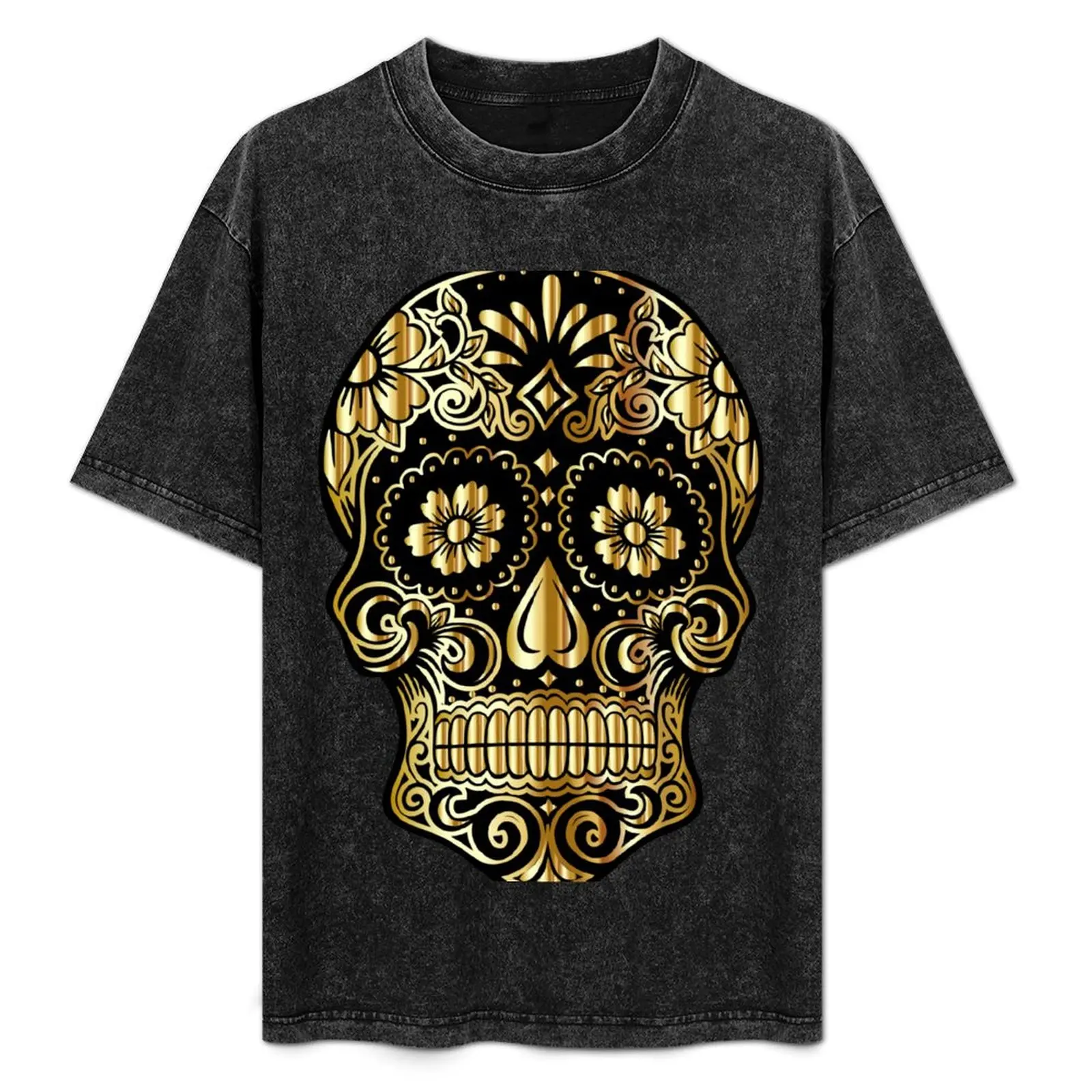 

Mexican skull T-Shirt man t shirts for men casual t shirts for man cotton T-Shirt