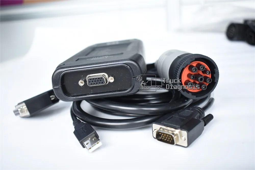 For ET Communication Adapter III Comm 4 Diagnostic Tool Et4 ET Diagnostic Interface+sis Software+Flash+CF C2 Laptop