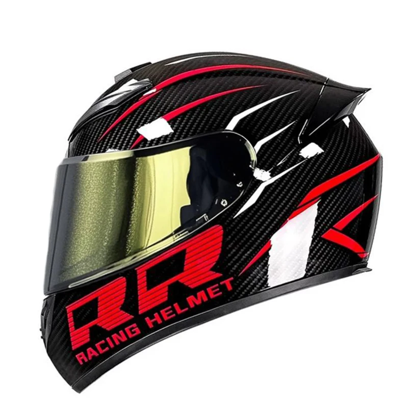 DOT Unisex Motorcycle Helmet DOT Safety Helm Helmet Outdoor Up Ridin Moto Helmet Racing Full Helmet Casco Capacete Protective