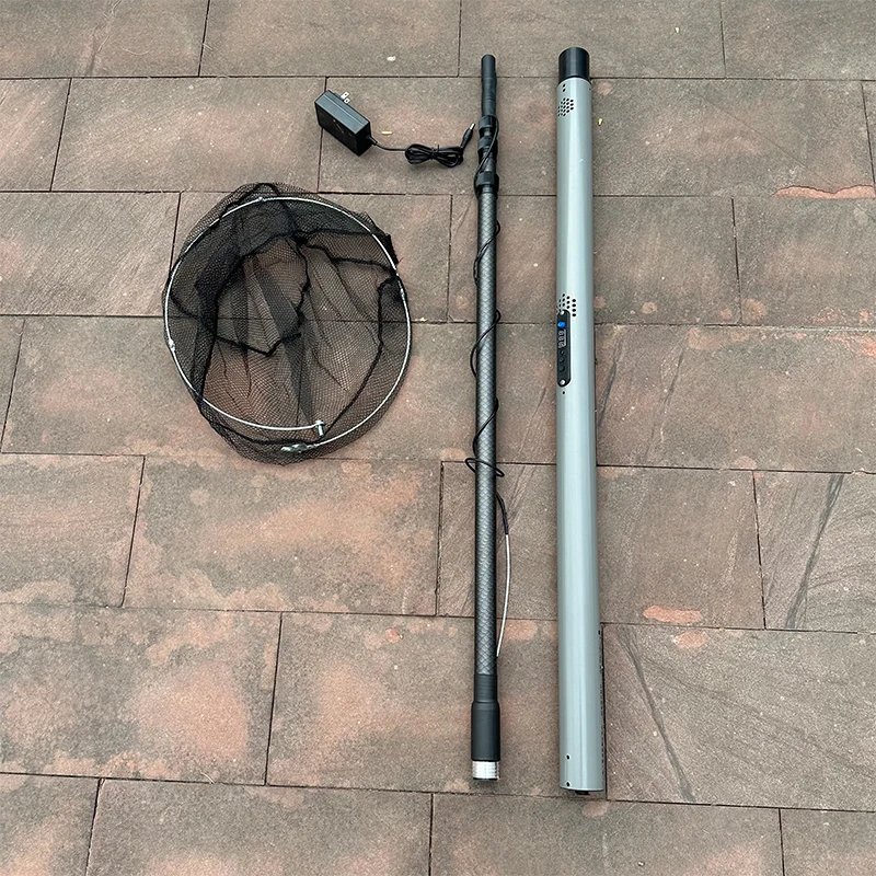

Net Set Net Rod Fishing Gear With Folding and Telescopic CNC Integrated Net Rod