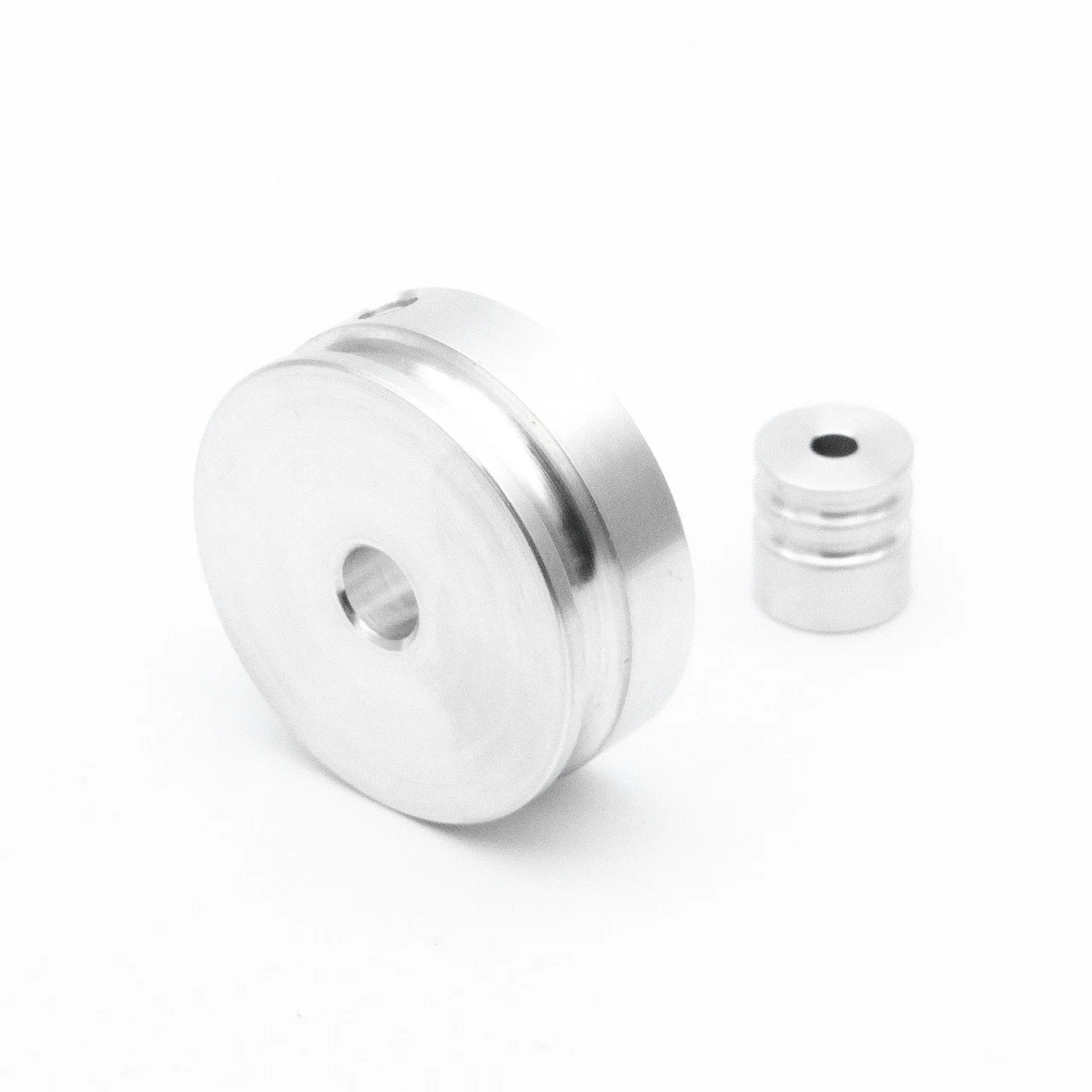 Precision 4mm Aluminum Alloy U-Groove Pulley Wheel Metal Belt Drive DIY Transmission System 20/25/30/40/50/60/80MM 2-20MM HOLE