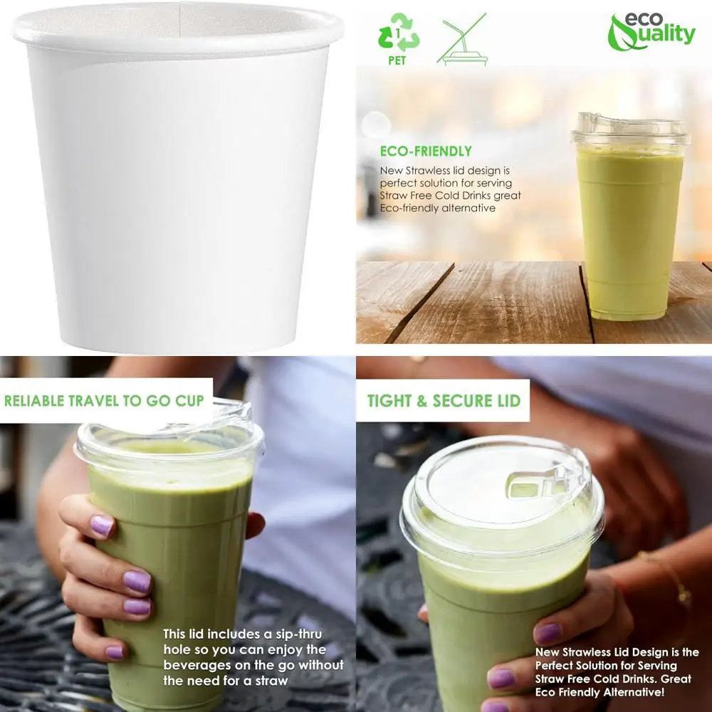 

белые односторонние полиэфирные бумажные стаканчики емкостью 4 унции, 1000 шт.