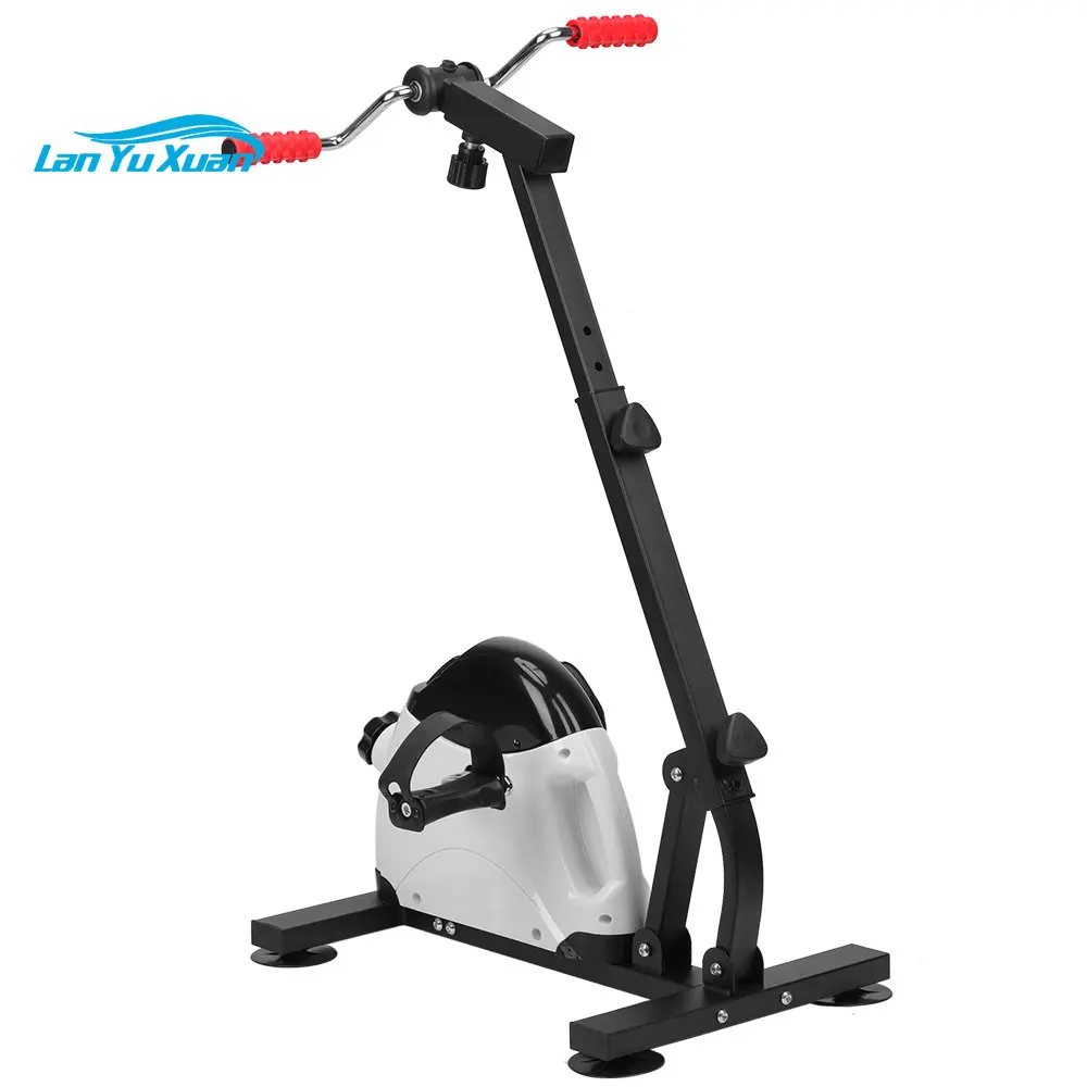 Rehabilitation Pedal Exercise Mini Cycle Air Bike With Rope Fitness Equipment Under Desk For Arm And Leg New